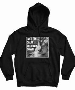 lEMUR Everyone Calm The Fuck Down Hoodie