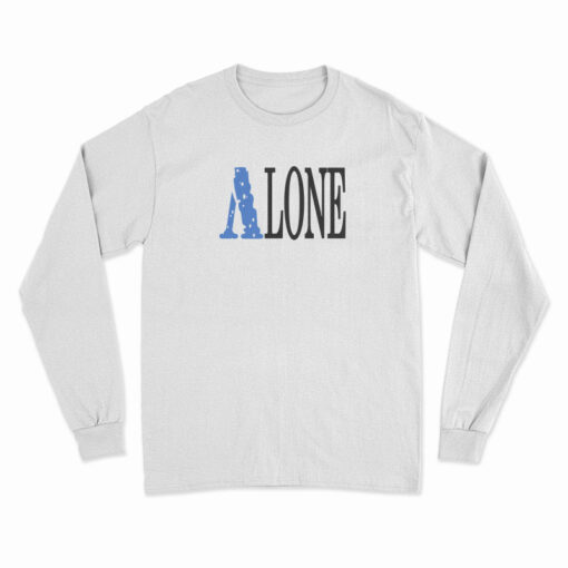 Alone Parody Logo Long Sleeve T-Shirt