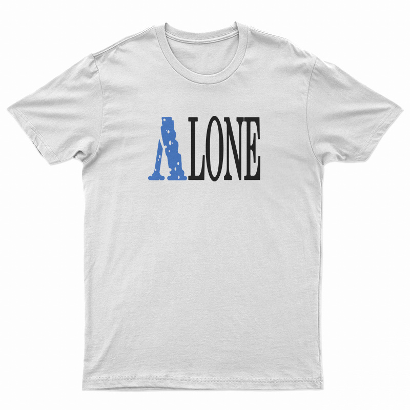 Alone Parody Logo T-Shirt