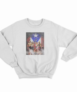 Amanda Serrano Puerto Rican Boxing Legends Sweatshirt