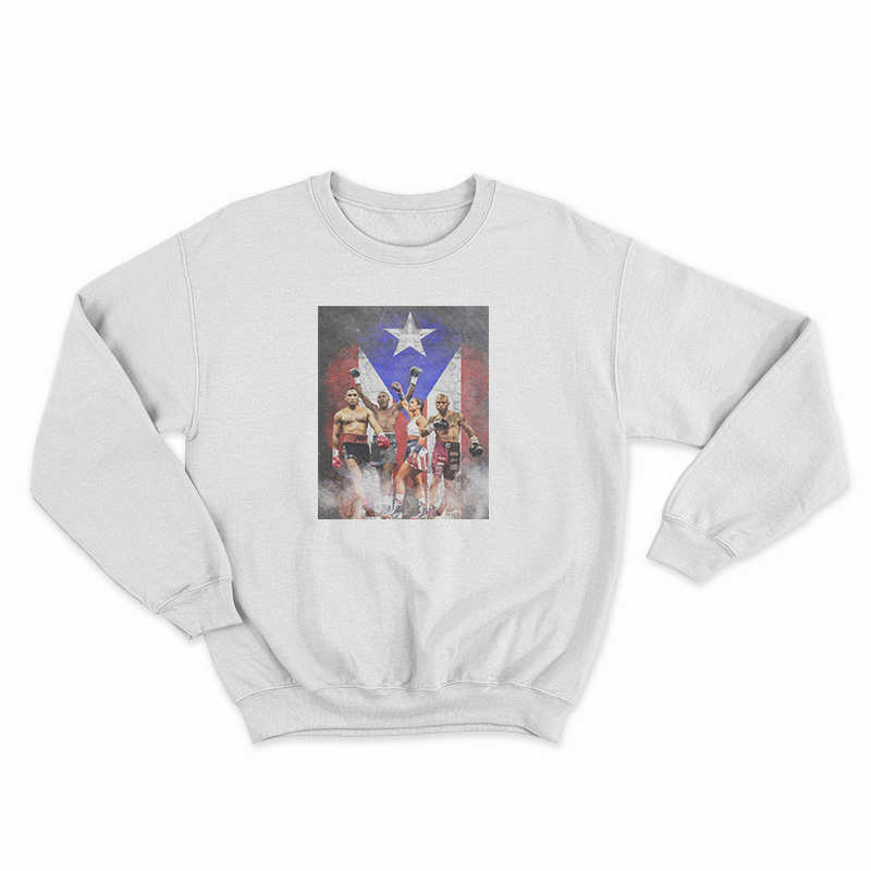 Amanda Serrano Puerto Rican Boxing Legends Sweatshirt