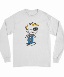 Calvin And Hobbes Spaceman Spiff Long Sleeve T-Shirt