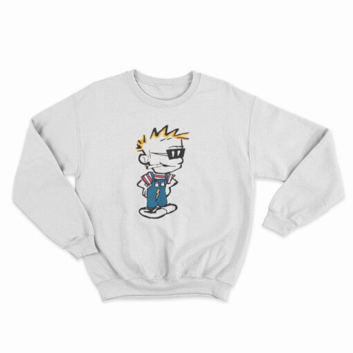 Calvin And Hobbes Spaceman Spiff Sweatshirt