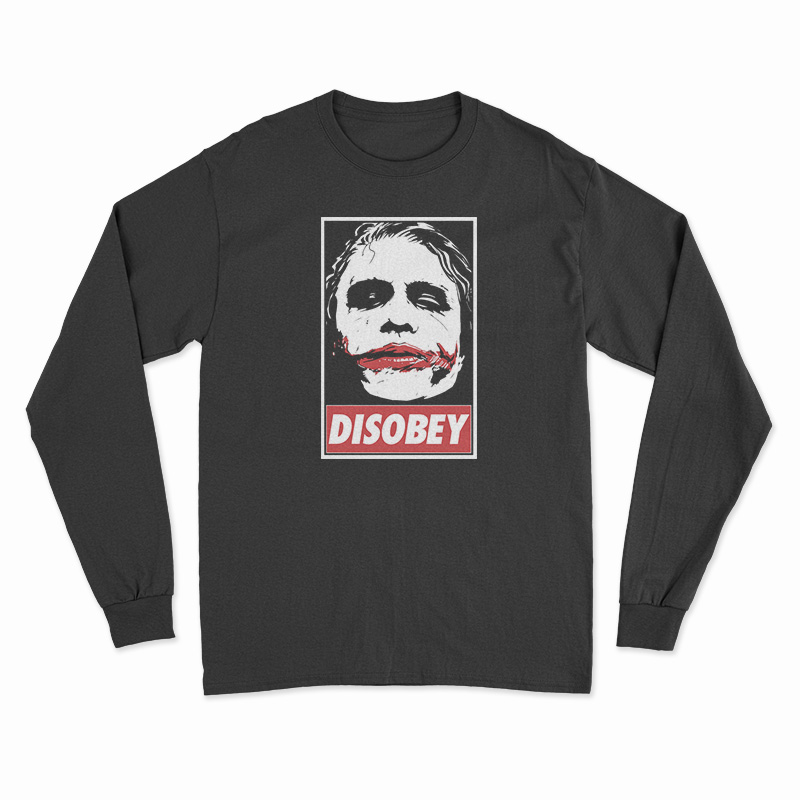 Chaos And Disobey Long Sleeve T-Shirt