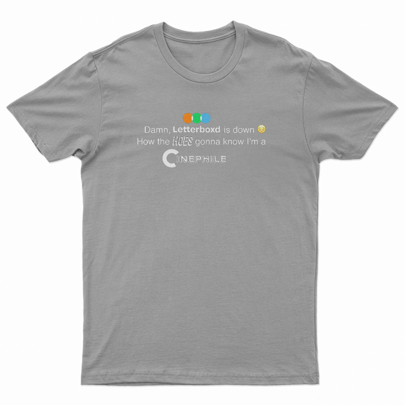 Damn Letterboxd Is Down How The Hoes T-Shirt