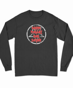 Drink Malört Hail Satan Long Sleeve T-Shirt