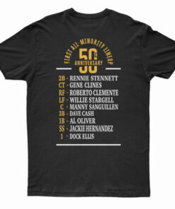 First All Minority Lineup 50th Anniversary T-Shirt