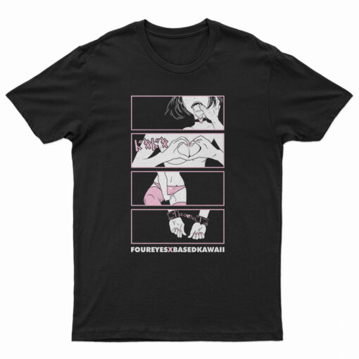 Foureyes X Based Kawaii Anime T-Shirt