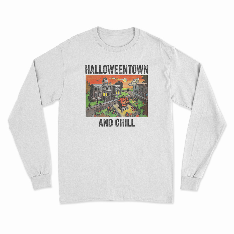 Halloweentown And Chill Long Sleeve T-Shirt