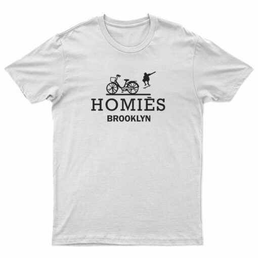 Homies Brooklyn Logo Parody T-Shirt