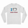 I Love Miley Cyrus Long Sleeve T-Shirt