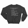 Innes Wilson's 6 Step Plan To Winning 40K Sweatshirt