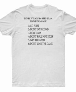 Innes Wilson's 6 Step Plan To Winning 40K T-Shirt