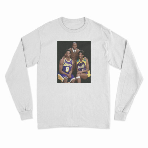 Lisa Leslie And Kobe Bryant Long Sleeve T-Shirt