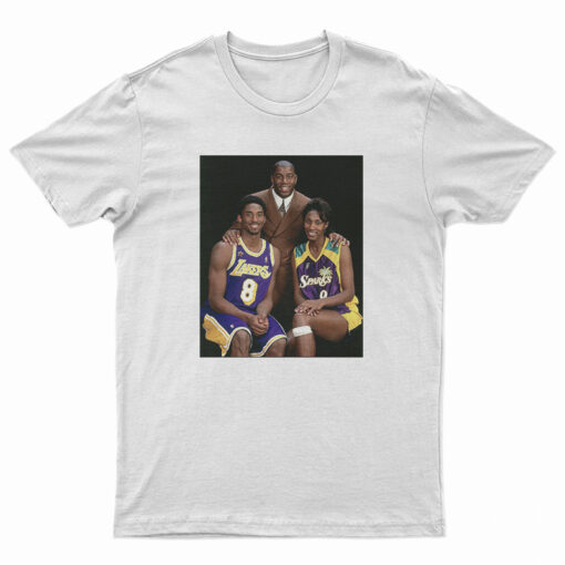 Lisa Leslie And Kobe Bryant T-Shirt