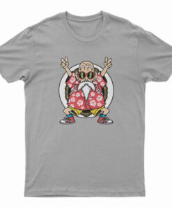 New Japan Anime Kame Sennin Muten Roshi T-Shirt