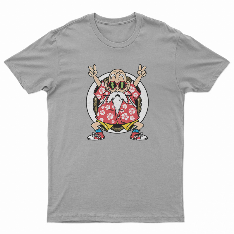 New Japan Anime Kame Sennin Muten Roshi T-Shirt