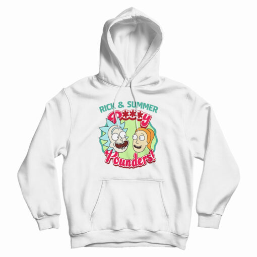 Rick and Summer Pussy Pounders Rick and Morty Hoodie