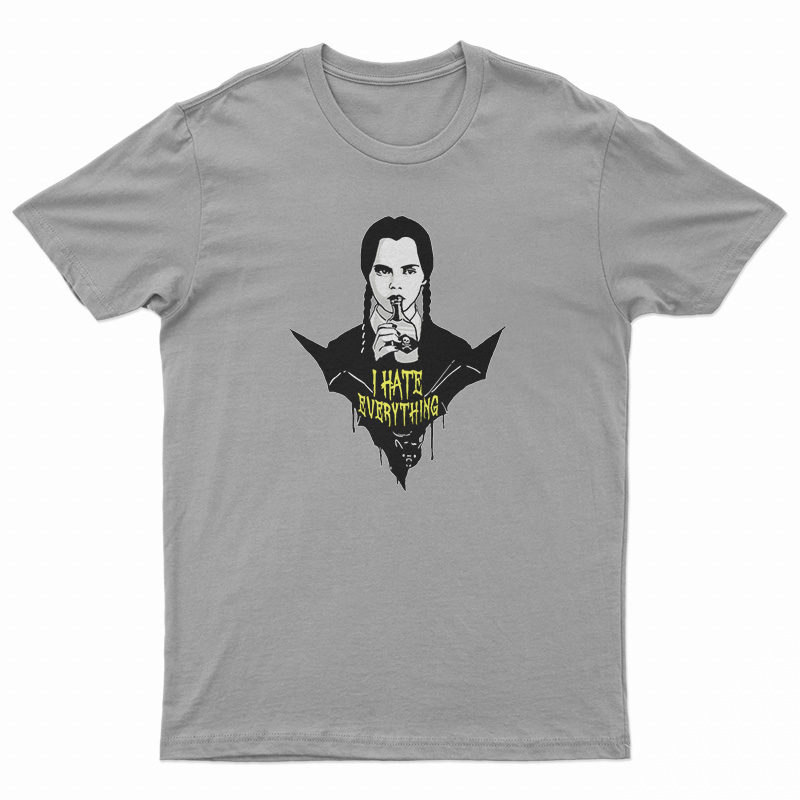 The Addams Family I Hate Everything T-Shirt