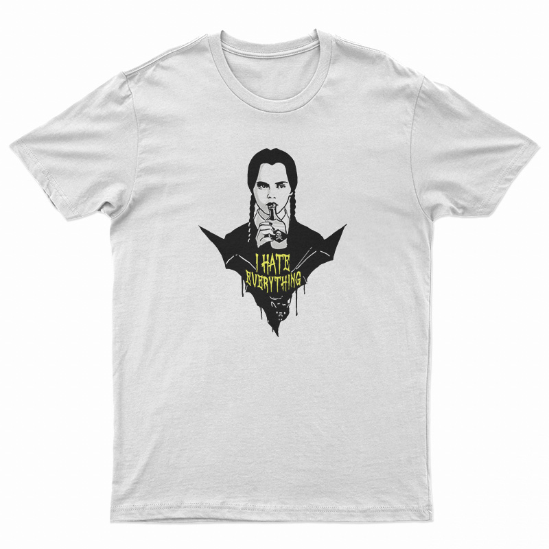 The Addams Family I Hate Everything T-Shirt