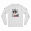The Life Of Paul Pierce Album Cover Long Sleeve T-Shirt