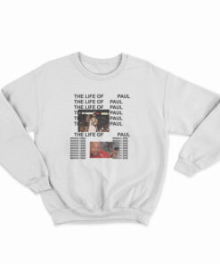 The Life Of Paul Pierce Album Cover Sweatshirt