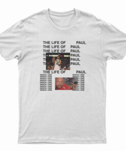 The Life Of Paul Pierce Album Cover T-Shirt