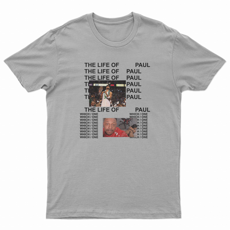 The Life Of Paul Pierce Album Cover T-Shirt