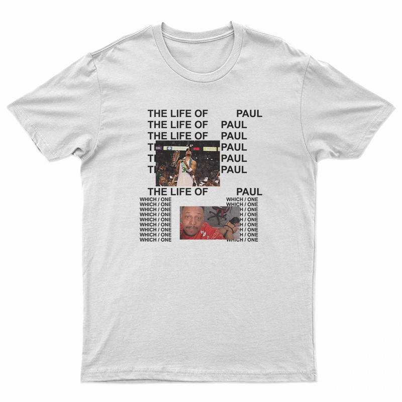 The Life Of Paul Pierce Album Cover T-Shirt