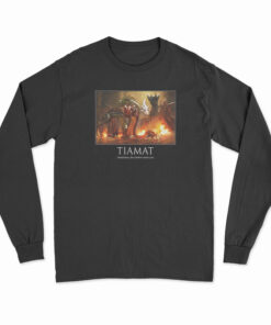 Tiamat Sometimes The Rainbow Tastes You Long Sleeve T-Shirt