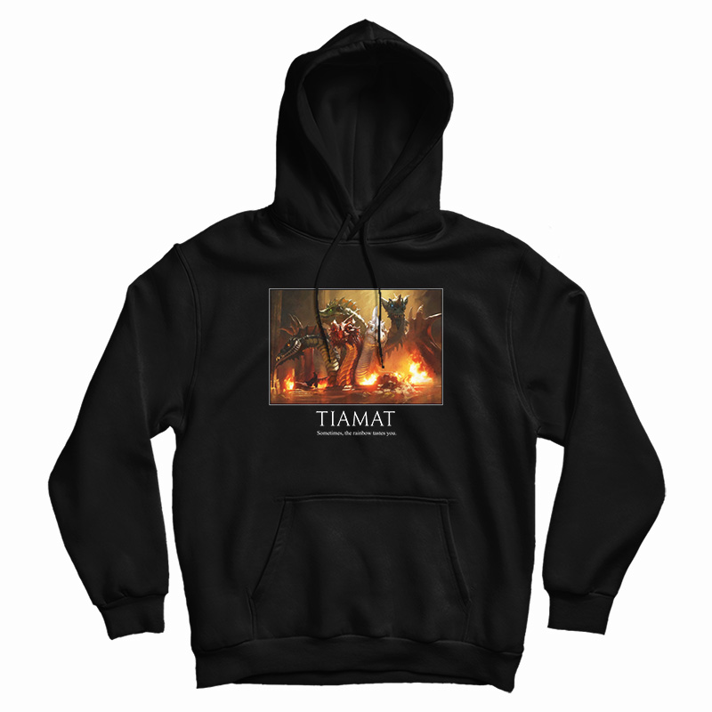 Tiamat Sometimes The Rainbow Tastes You Hoodie