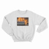 Toronto Police Car In Fire Sweatshirt