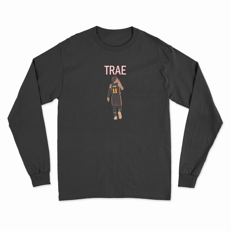 Trae Young Shhh Quiet Long Sleeve T-Shirt