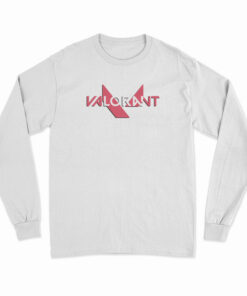Valorant Red Logo Long Sleeve T-Shirt