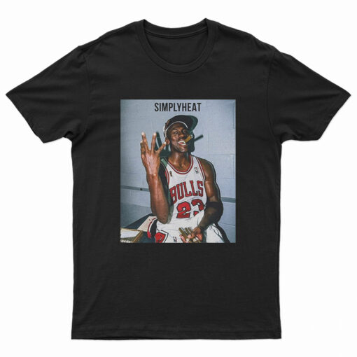 Vintage Michael Jordan Three Peat Simplyheat T-Shirt