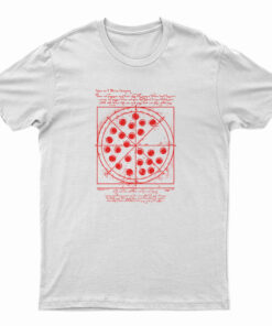 Vitruvian Pizza T-Shirt