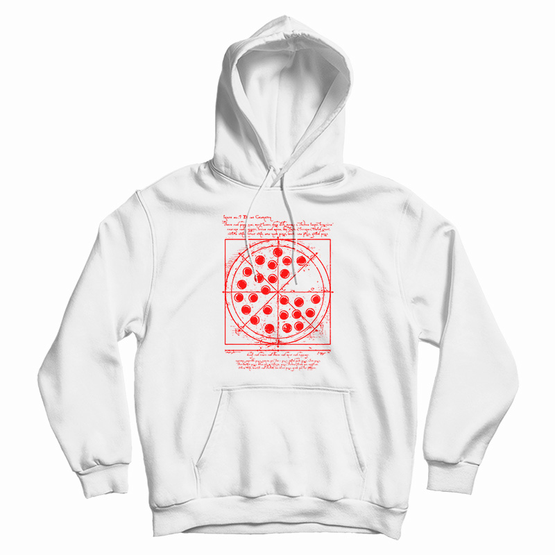 Vitruvian Pizza Hoodie