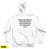 Whoever Brings You The Most Peace Should Get The Most Time Hoodie