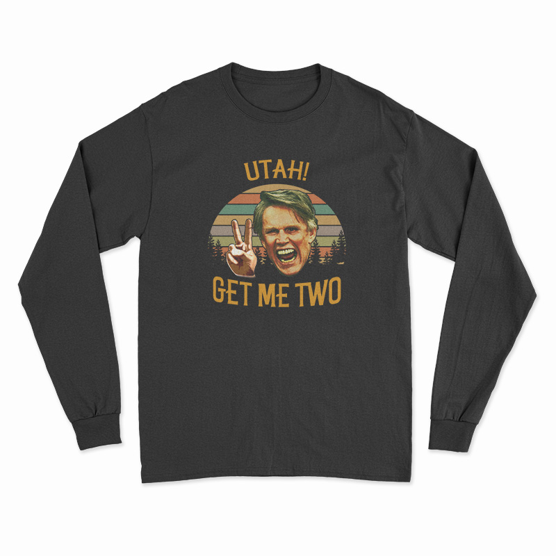 Angelo Utah Get Me Two Vintage Retro Long Sleeve T-Shirt