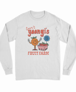 BTS Min Yoongi's Fruit Farm Long Sleeve T-Shirt