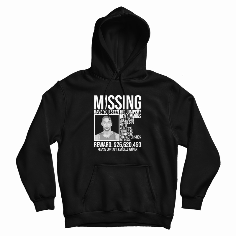 Ben Simmons Missing Jump Shot Hoodie