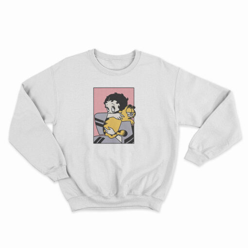 Betty Boop Garfield Sweatshirt