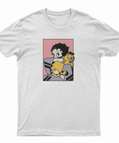 Betty Boop Garfield T-Shirt