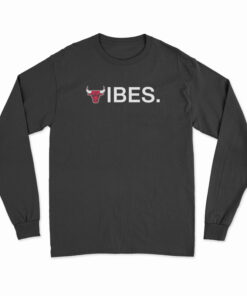 Chicago Bulls Vibes Logo Long Sleeve T-Shirt