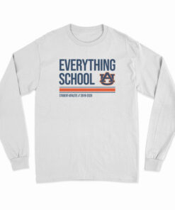 Everything School Auburn Tigers Student-Athlete 2019 2020 Long Sleeve T-Shirt