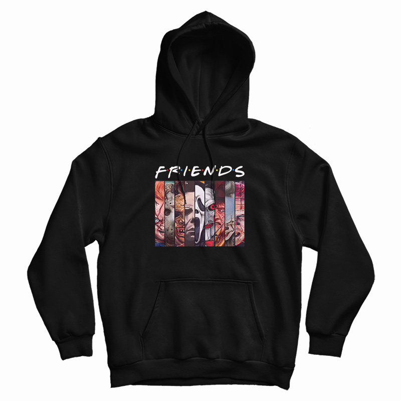 Friends Horror Characters Hoodie