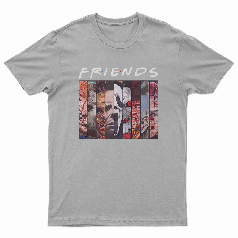 Friends Horror Characters T-Shirt