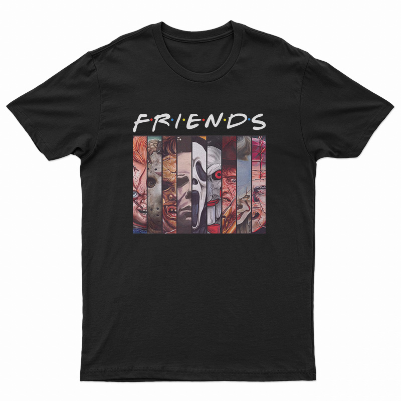 Friends Horror Characters T-Shirt