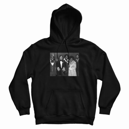 Isaac Hayes Rick James Barry White Glodean White And Teddy Pendergrass Hoodie