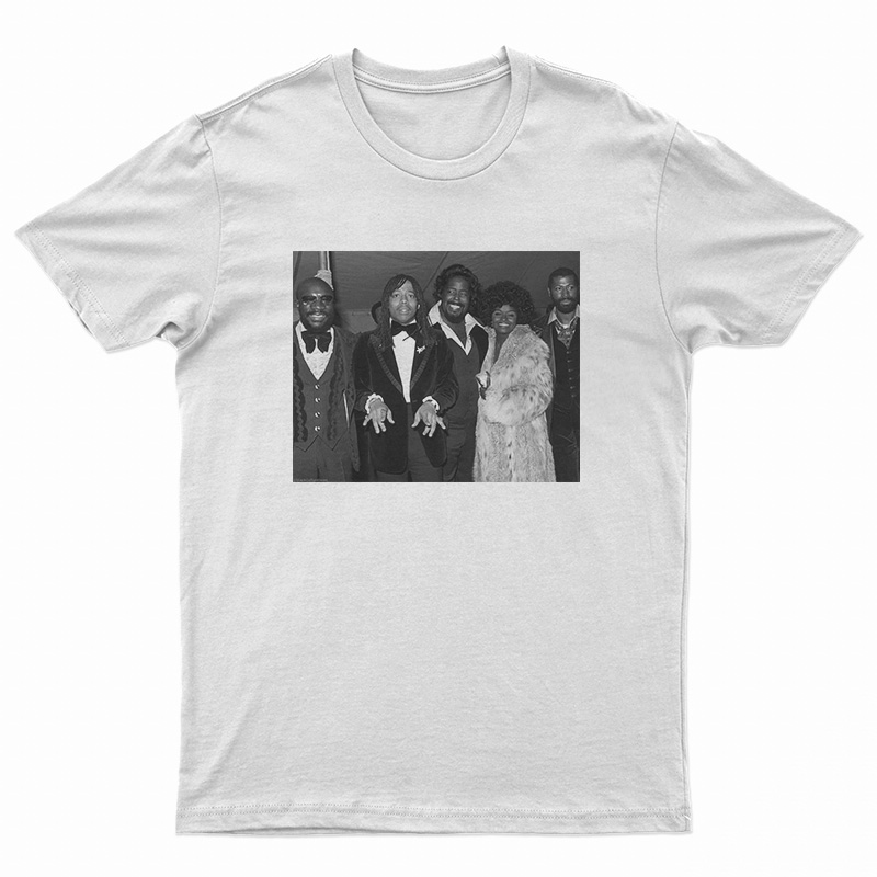 Isaac Hayes Rick James Barry White Glodean White And Teddy Pendergrass T-Shirt